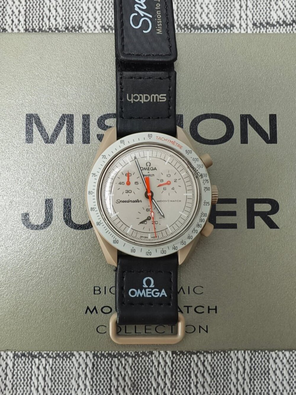 💝Swatch x Omega MoonSwatch Mission to Jupiter Watch